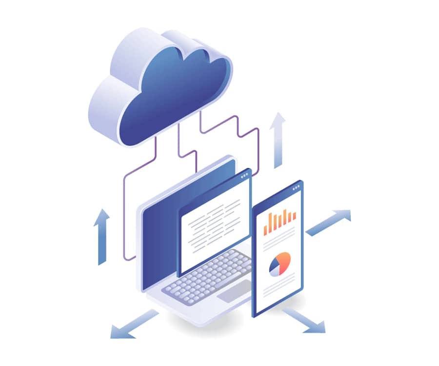 Cloud Data Management ilustrations